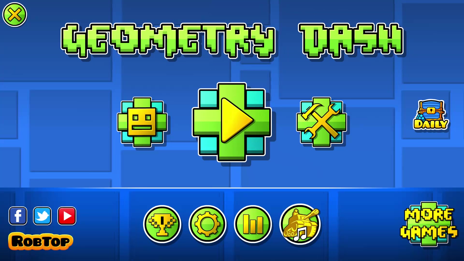 Geometry Dash Menu
